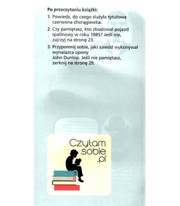 Człowiek z czerwoną chorągiewką. O początkach motoryzacji. Czytam sobie - Poziom 3