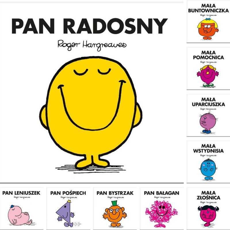 Mr. Men i Mała Miss. Pakiet 10 książek Mr. Men i Mała Miss. Pakiet 10 książek