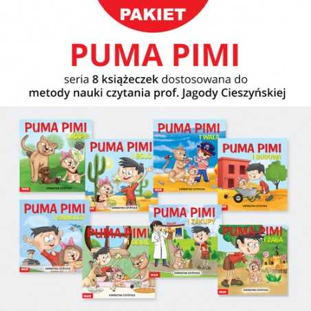 Puma Pimi. Pakiet 8 książeczek