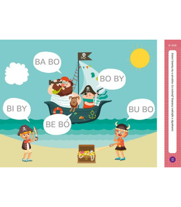 Moje sylabki w przedszkolu. Ćwiczenia wspomagające naukę czytania