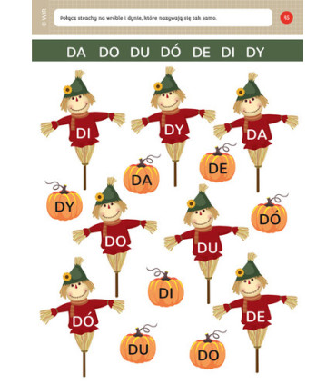 Moje sylabki w przedszkolu. Ćwiczenia wspomagające naukę czytania