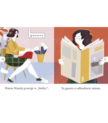 Koronkowa parasolka z Gdyni. O mieście Gdynia - Czytam sobie - Poziom 1