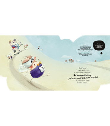 Z muchą na luzie ćwiczymy buzię