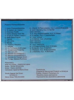 CD with songs for Polish School Year 1