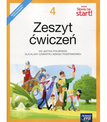 Słowa na start, zeszyt ćwiczeń kl. 4