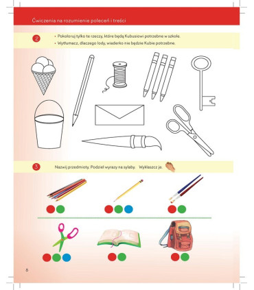 Kubuś idzie do szkoły, cz. 1, podręcznik do zerówki