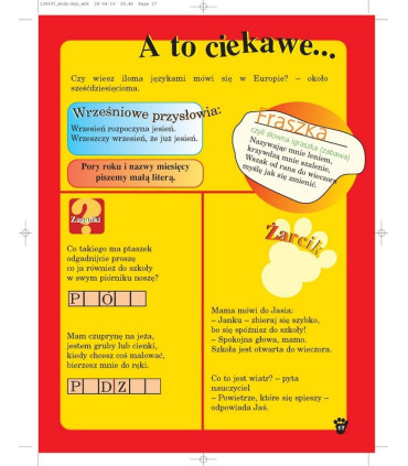 Asy z drugiej klasy. Czytanka Klasa 2