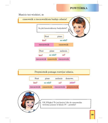 Z uśmiechem i słońcem. Ćwiczenia z gramatyki i ortografii. Klasa 3