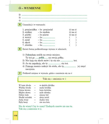 Z uśmiechem i słońcem. Ćwiczenia z gramatyki i ortografii. Klasa 3