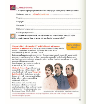 W radosnym kręgu, kl. 5, podręcznik połączony z ćwiczeniami