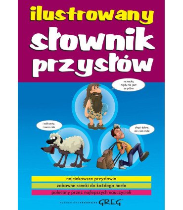 Ilustrowany słownik przysłów (miękka oprawa)
