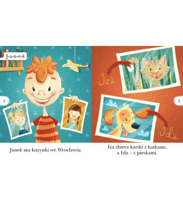 Koperta z kotem. Czytam sobie. Poziom 1