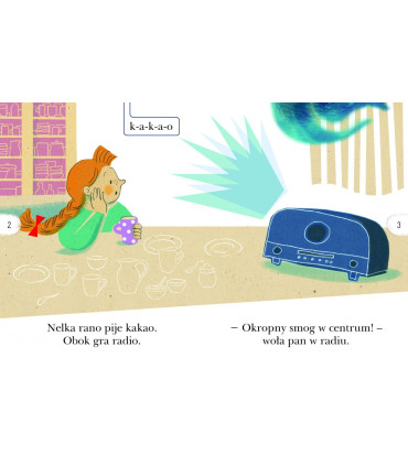 Smog w centrum miasta. Czytam sobie Eko. Poziom 1