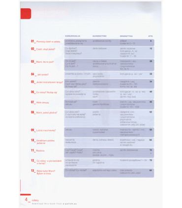Polski krok po kroku. Poziom 1. Podręcznik