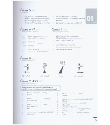 Polski krok po kroku. Poziom 1. Zeszyt ćwiczeń