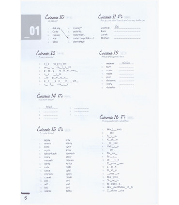 Polski krok po kroku. Poziom 1. Zeszyt ćwiczeń