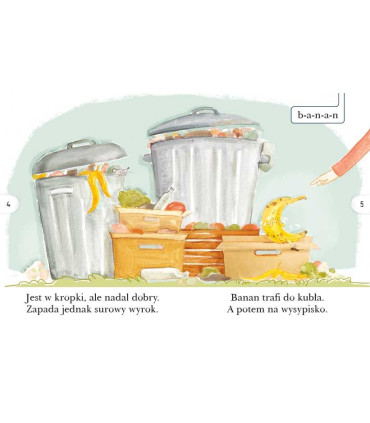 Samotny banan - Czytam sobie Eko - Poziom 1