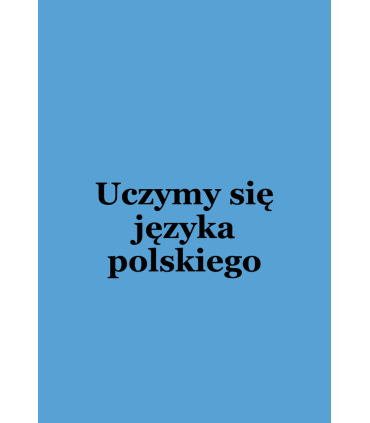 Jestem pierwsza klasa! Podręcznik
