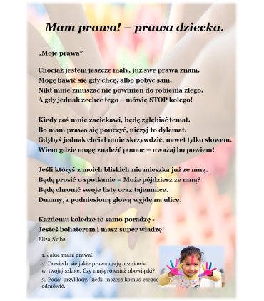 Jestem pierwsza klasa! Podręcznik