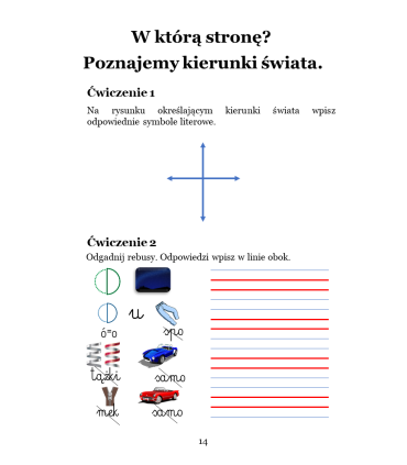 Jestem pierwsza klasa! Ćwiczenia