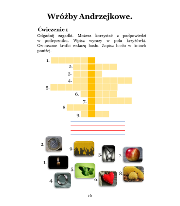 Jestem pierwsza klasa! Ćwiczenia