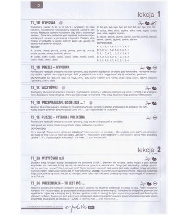 Polski krok po kroku. Poziom 1. Gry i zabawy językowe