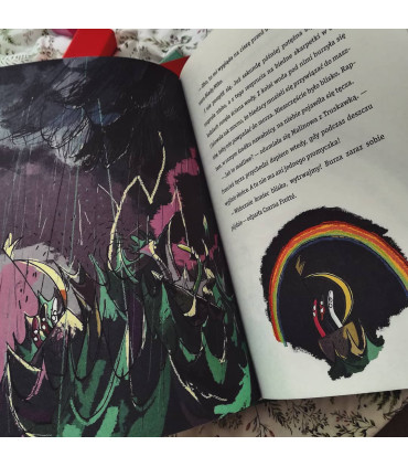 Banda czarnej frotte