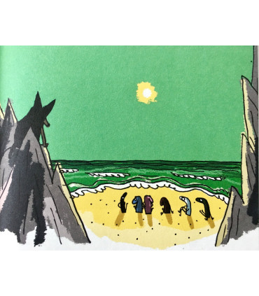 Banda czarnej frotte