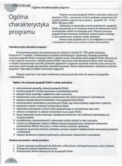 Geografia Polski - Poradnik metodyczny dla nauczycieli w klasach 6, 7, 8 i liceum w szkołach polonijnych