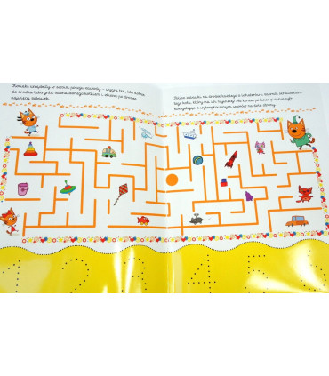 Kot-o-ciaki. Akademia mądrego dziecka. Rysuję i ścieram.