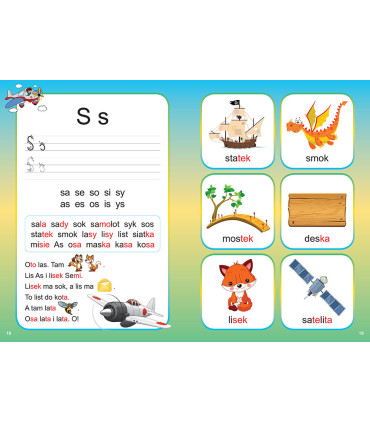 Mój pierwszy elementarz. Czytamy metodą sylabową