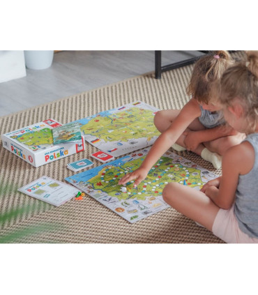 Polska. Gra edukacyjna. Kapitan nauka