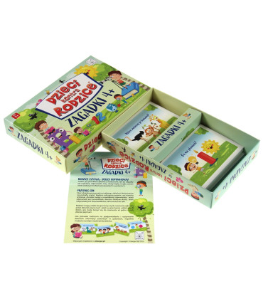 Dzieci kontra Rodzice Zagadki 4+ Gra