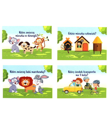 Dzieci kontra Rodzice Zagadki 4+ Gra