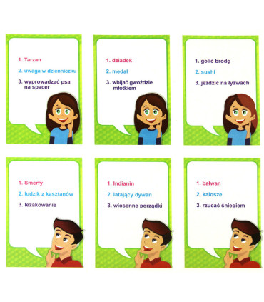 Dzieci kontra Rodzice Kalambury Gra