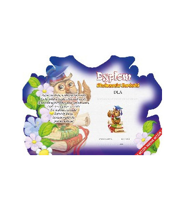 Dyplom ukończenia zerówki K-111