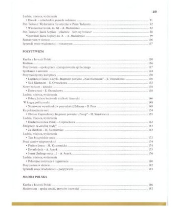 Polish workbook for Polish High School, year 10